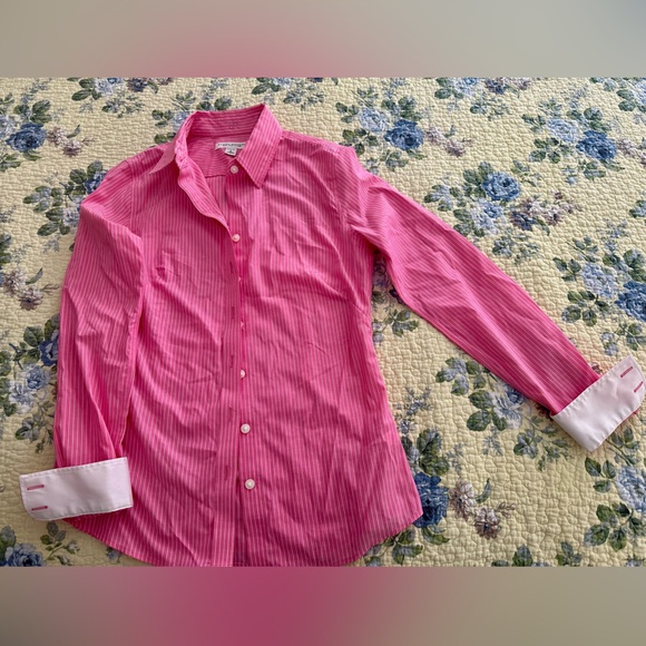 Banana Republic striped button down shirt - Picture 2 of 2